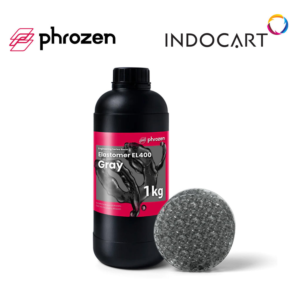 3D Printer Resin Phrozen Elastomer EL400 High-Performance Rubber-Like Gray 1Kg