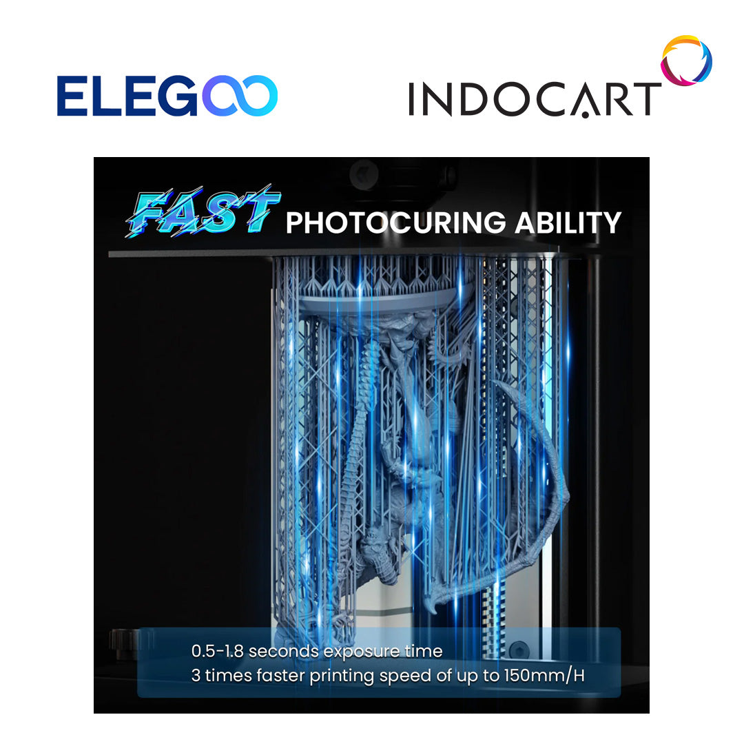 3D Printer Resin Elegoo Rapid Standard Fast Photocuring Ability Resin Grey 1kg
