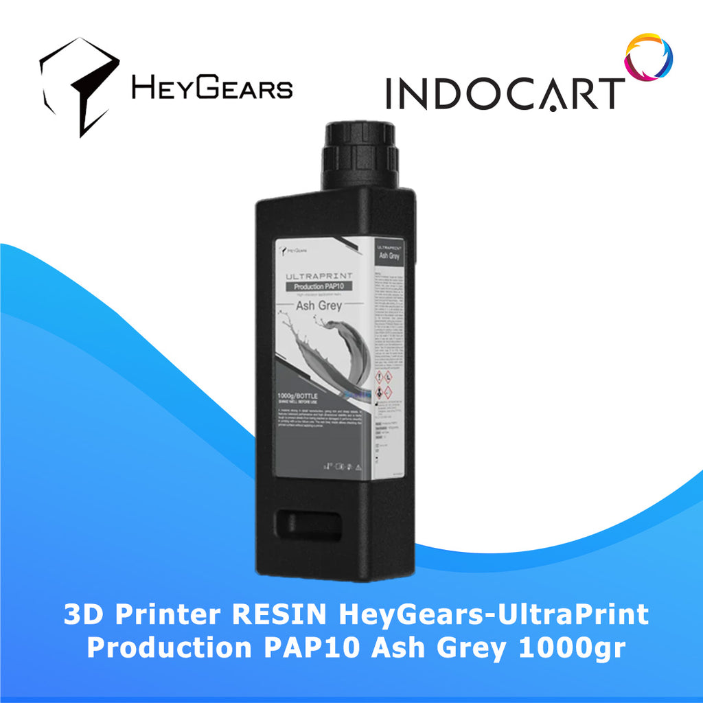 3D Printer Resin HeyGears UltraPrint Production PAP10 Ash Grey 1Kg
