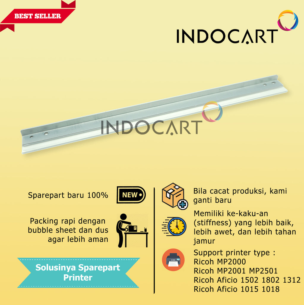 Wiper Blade Ricoh Aficio 1015 1018 1502 1802 1312 MP2000 MP2001 MP2501
