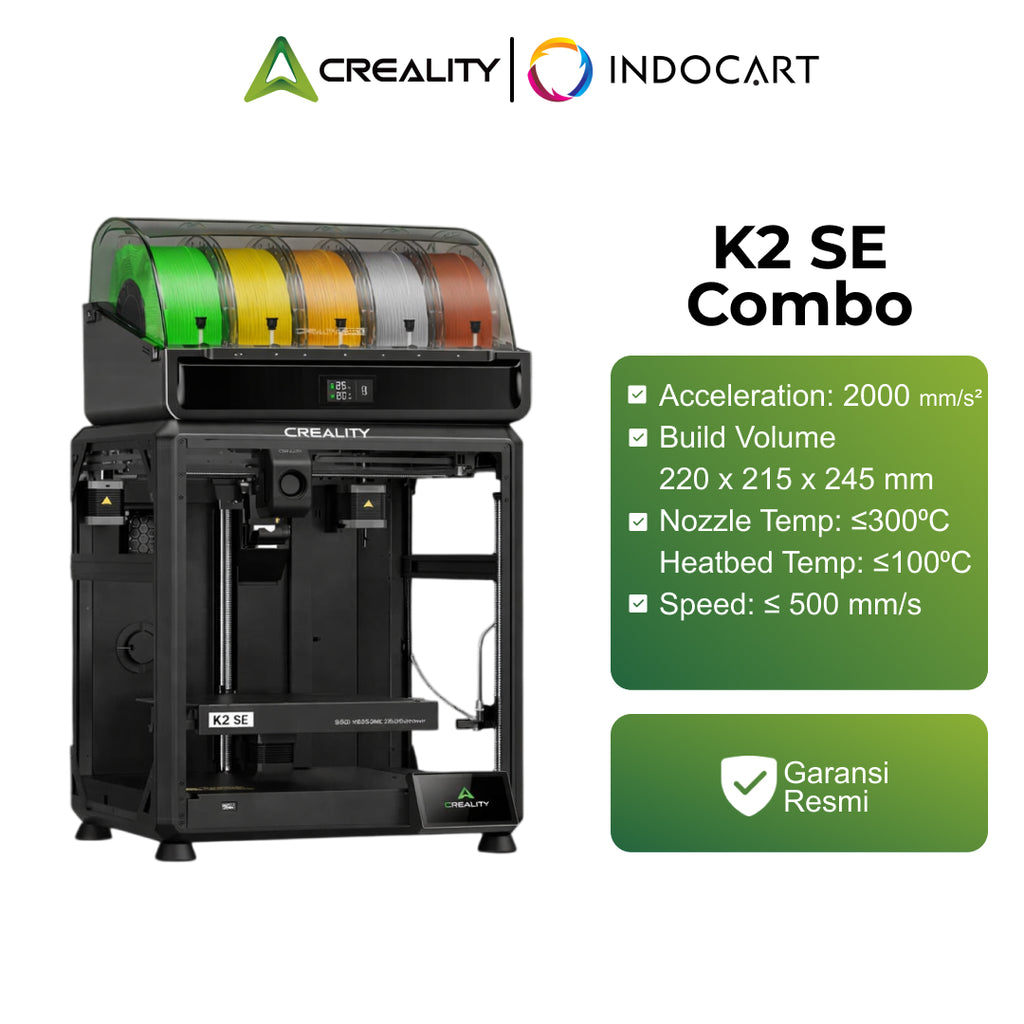 3D Printer Creality K2 SE Combo Multi Color Fast Printing 500mm/s with Next-Gen Extruder