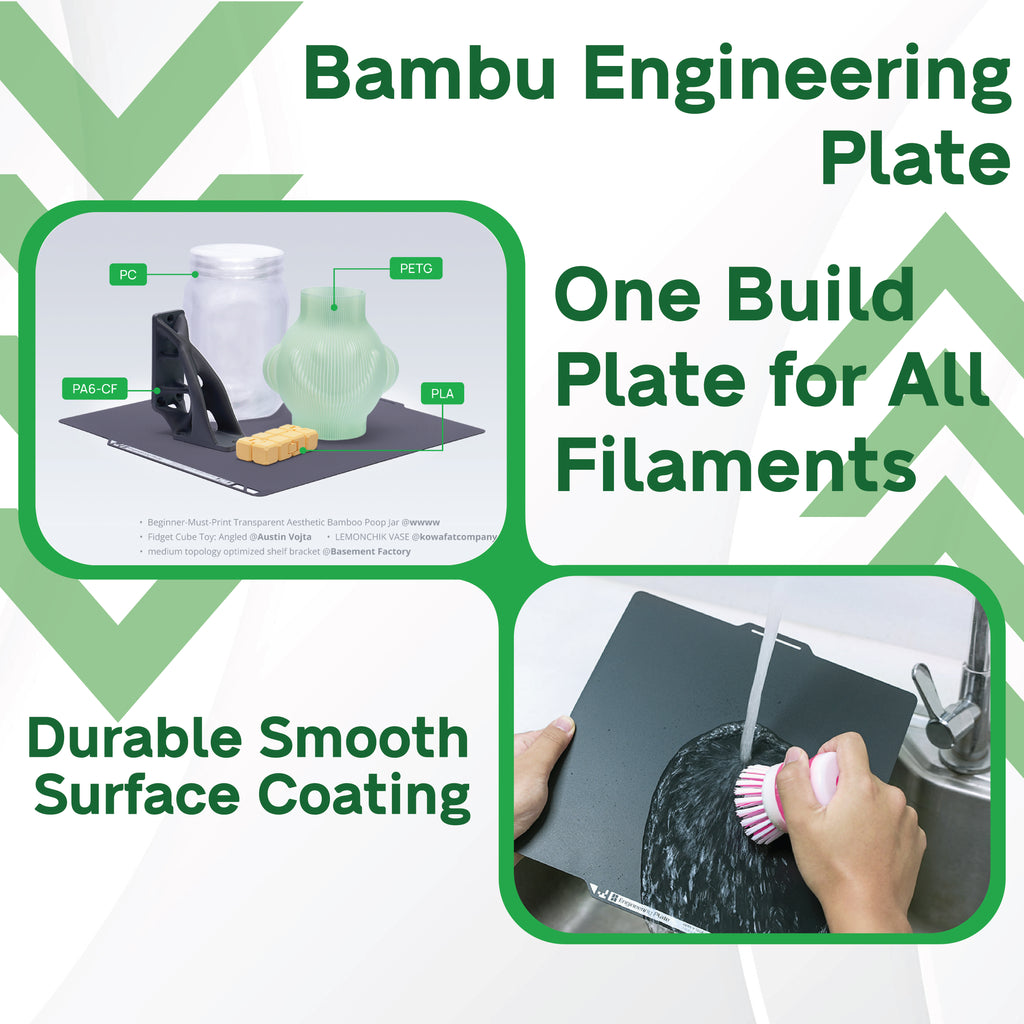 3D Printer Parts BambuLab Engineering Plate BambuLab H2D Pro, H2S, H2D
