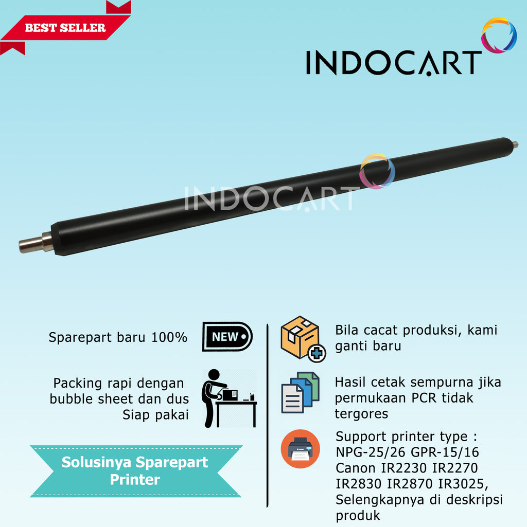 PCR Primary Charge Roller NPG-25/26 GPR-15/16-Canon IR2230 2270 2830 2870 3025 3030