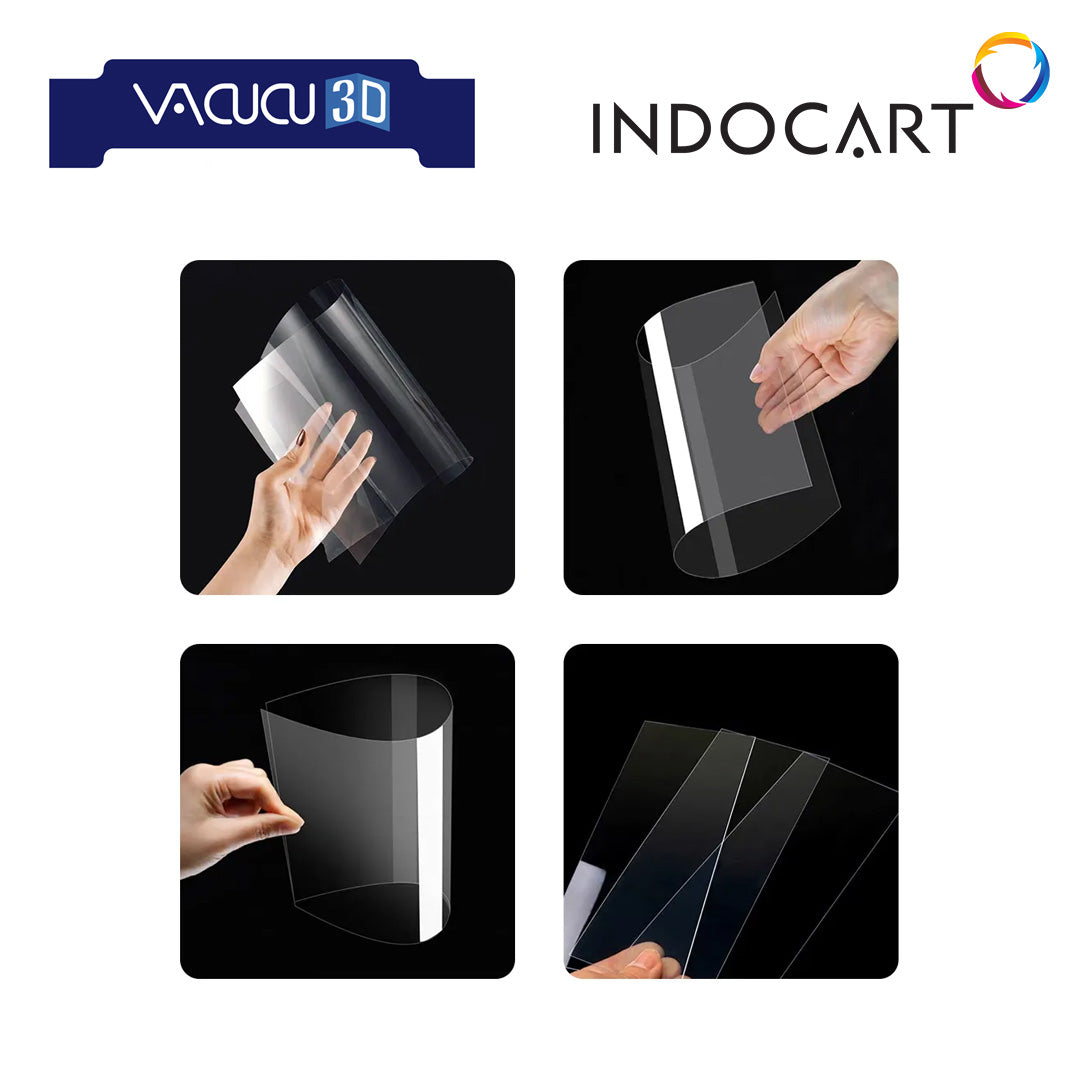Vacucu 3D PETG Sheet A3 297x420mm for Create Prototypes Molds and Casts