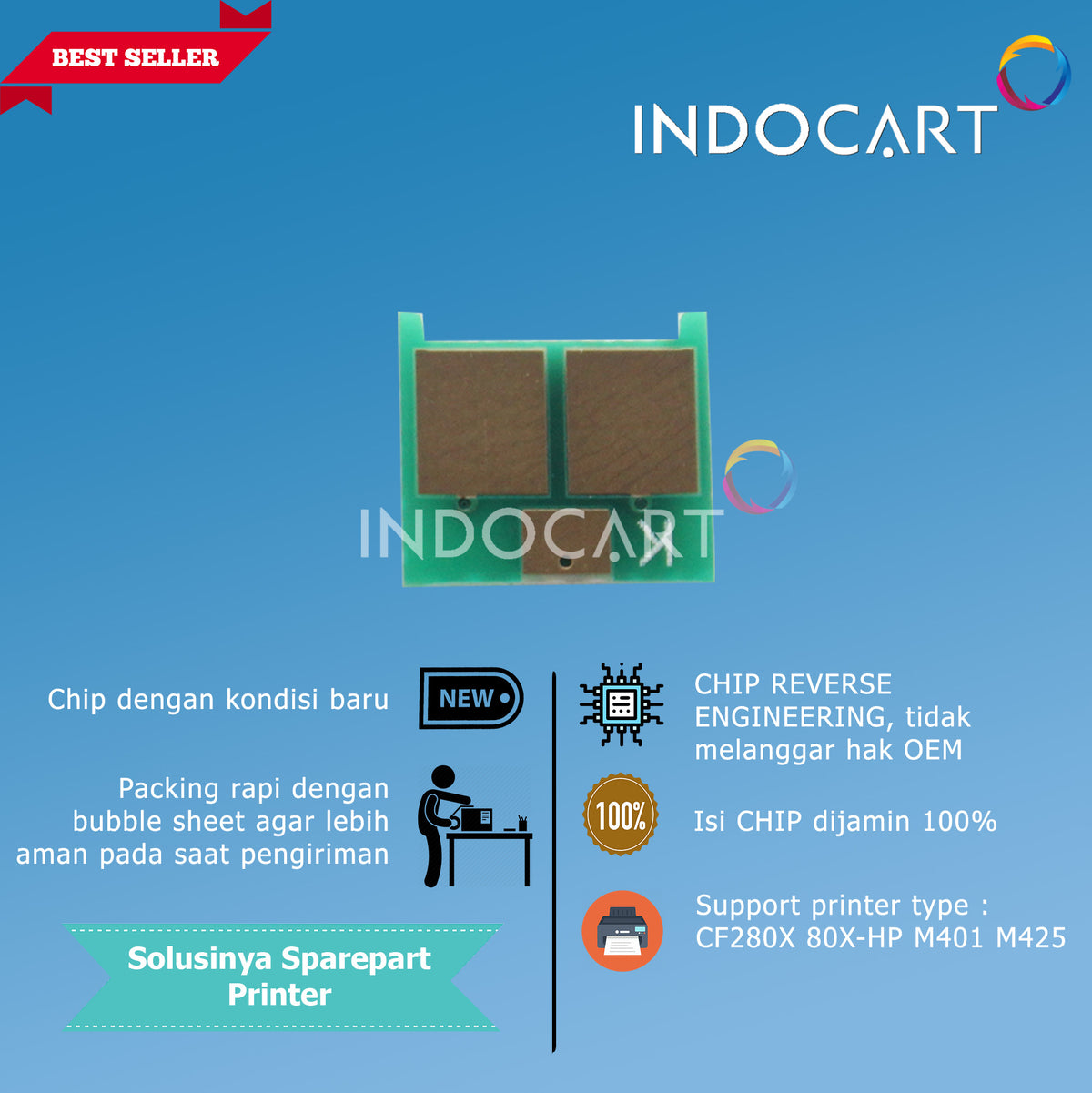 Chip CF280X 80X-HP M401 M425-6K9