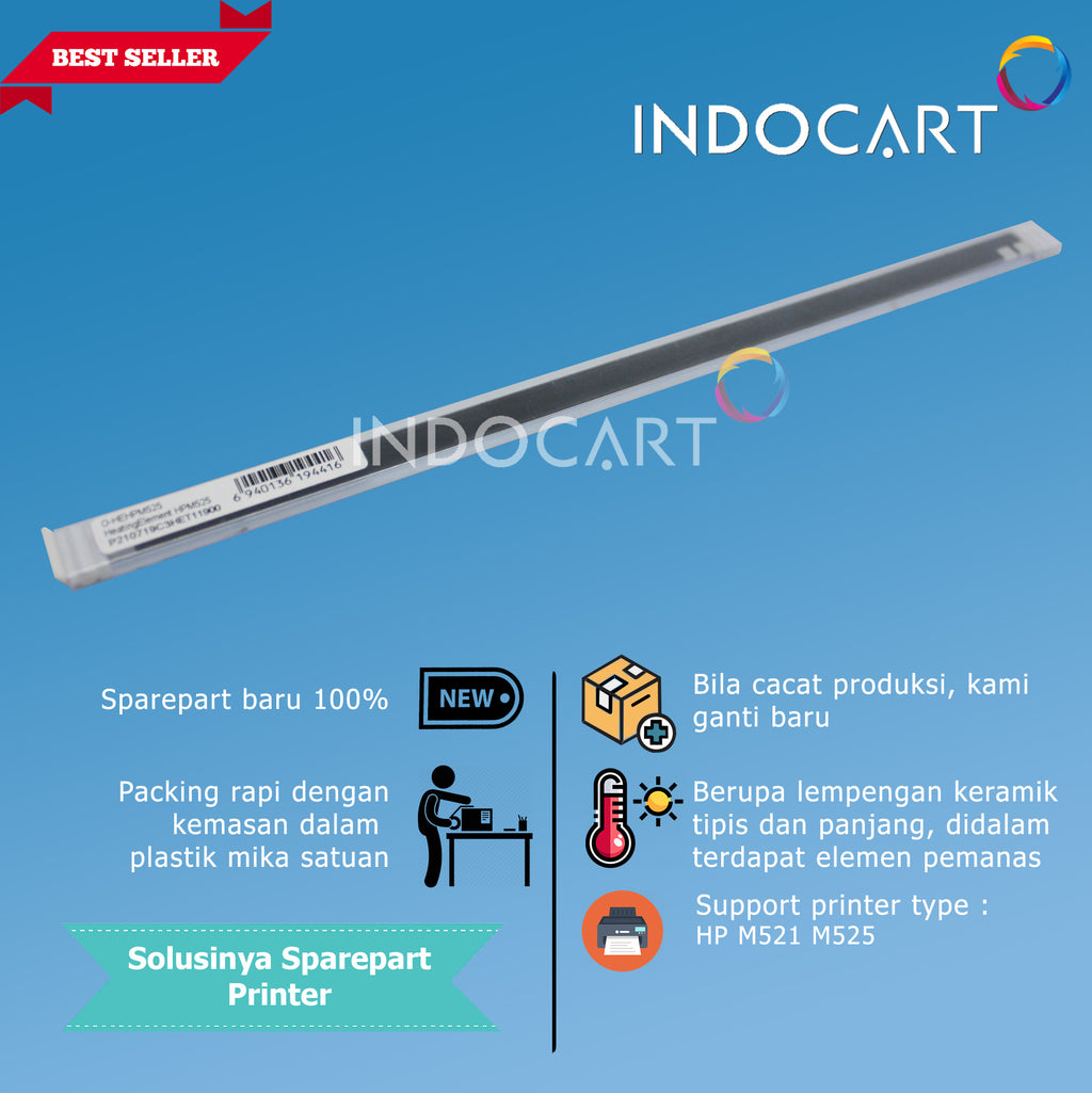 Heating Element Keramik Fuser Pemanas-HP LaserJet M521 M525 RM1-8508