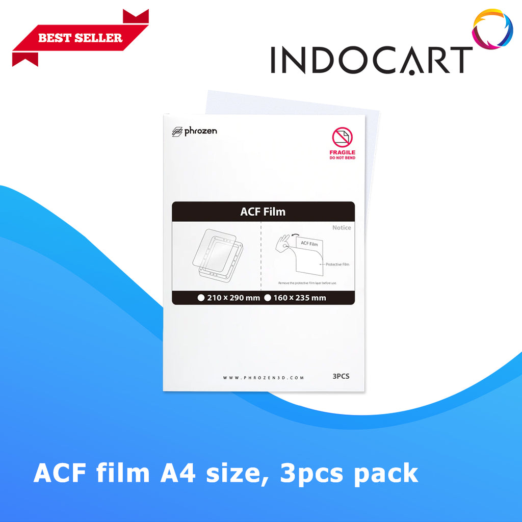 3D Printer Parts ACF Film 3D Printer Resin for Phrozen Size A4 3Pcs/Pack