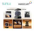 3D Printer Filament Dry Box SUNLU FilaDryer S2 360° Surround Heating with Touchscreen Control Monitor