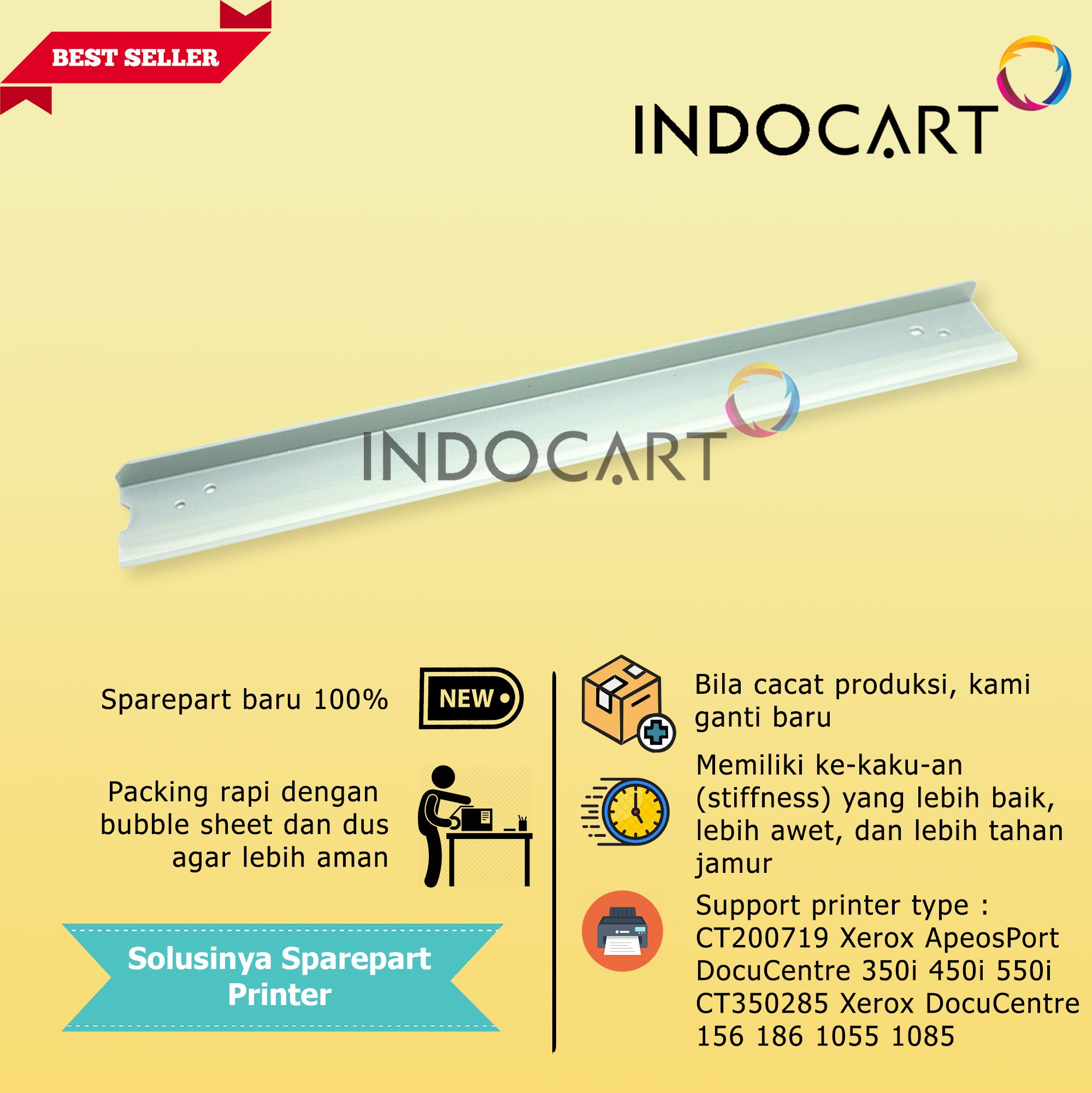 Wiper Blade CT350285 CT200719-Xerox DocuCentre 156 186 1055 1085 350i 450i 550i