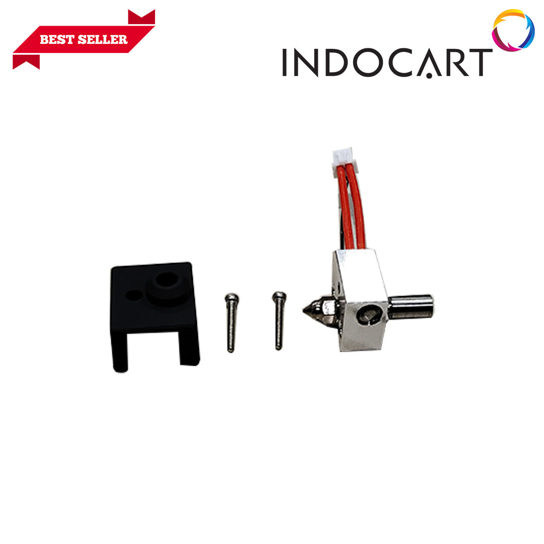 3D Printer Parts Creality Compatible Hotend Kit with 0.4mm Nozzle and Throat-24V 50W Creality Ender-3 S1 Pro/CR-10 Smart Pro/Sermoon V1/Pro