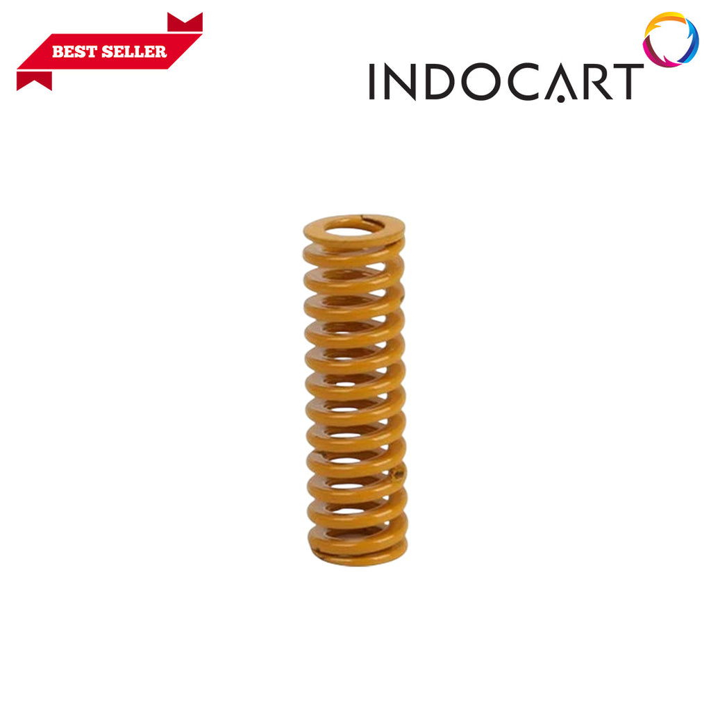 3D Printer Parts Creality OEM Steel Spring Heat Bed D8.2xd6.4x30 Yellow