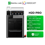 3D Printer BambuLab H2D PRO Professional Dual nozzle High Temperature Multi Color 3D Printing