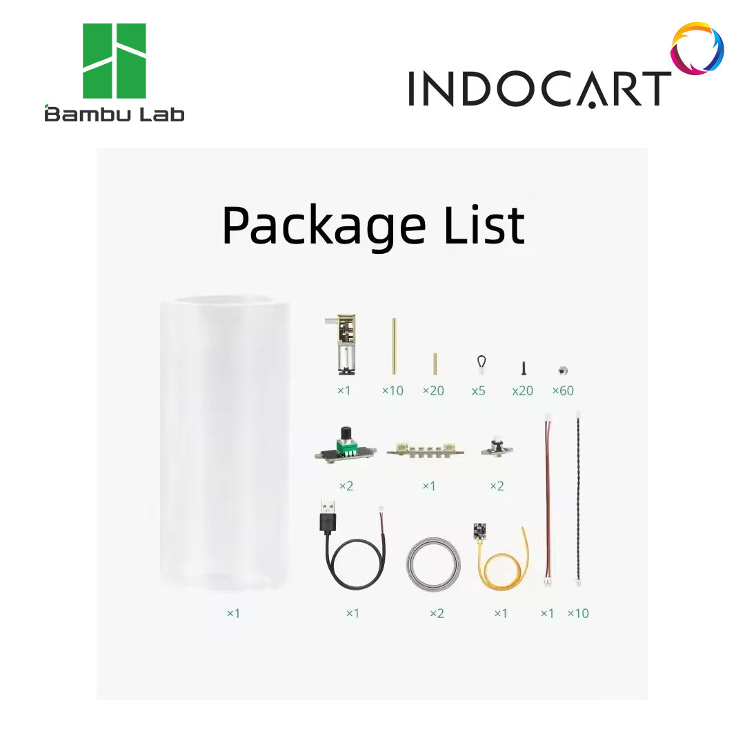 3D Printer Maker's Supply Parts BambuLab 360° Rotating Lighting Pinball Tower Pinball Runway