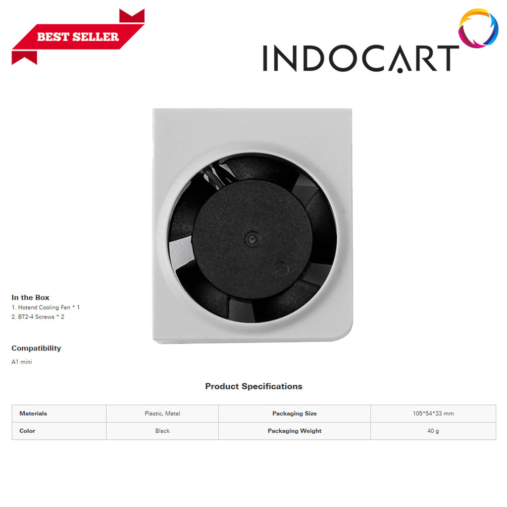 3D Printer Parts BambuLab Hotend Cooling Fan BambuLab A1 Series