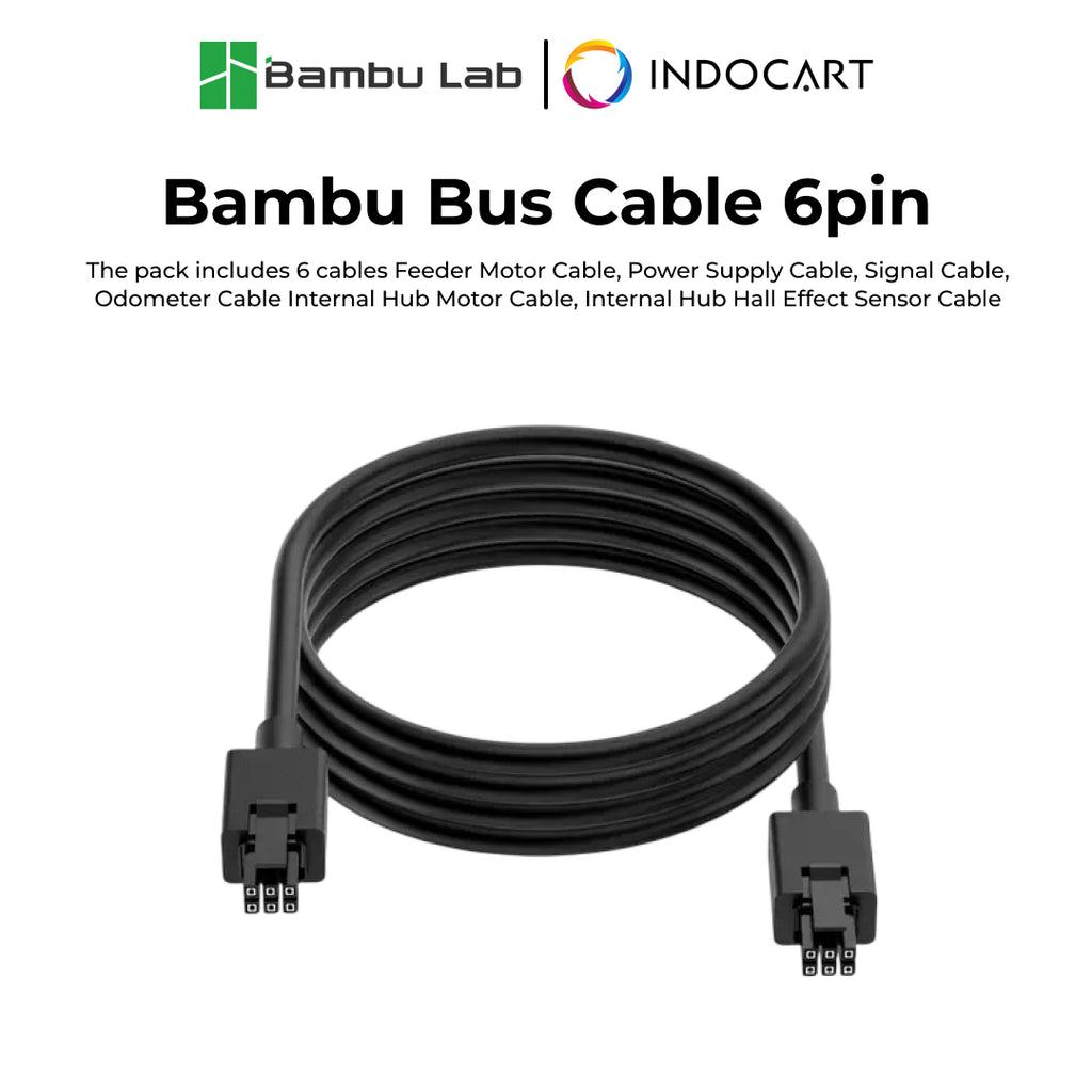3D Printer Parts BambuLab Bambu Bus Cable 6Pin AMS 2 Pro