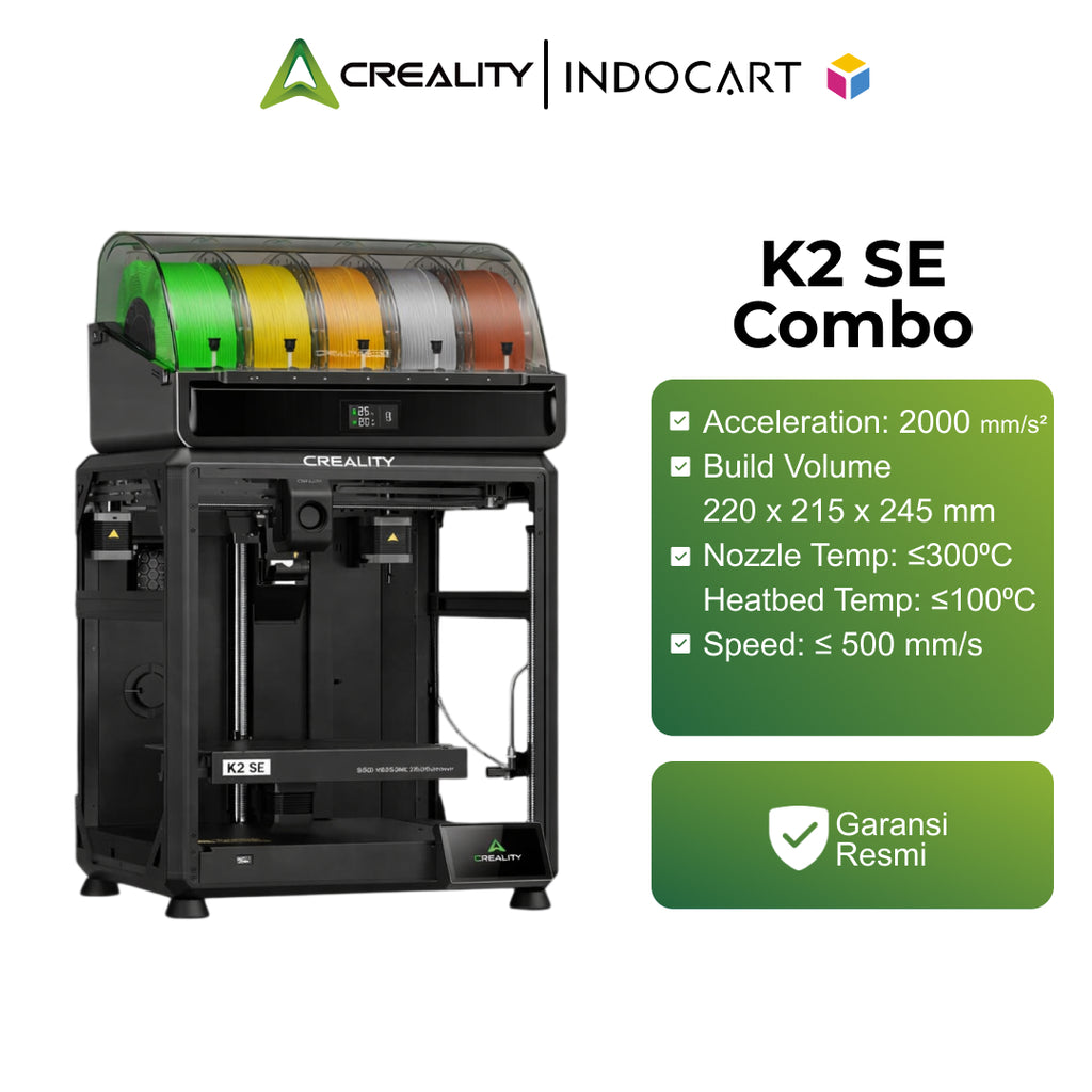3D Printer Creality K2 SE Combo Multi Color Fast Printing 500mm/s with Next-Gen Extruder