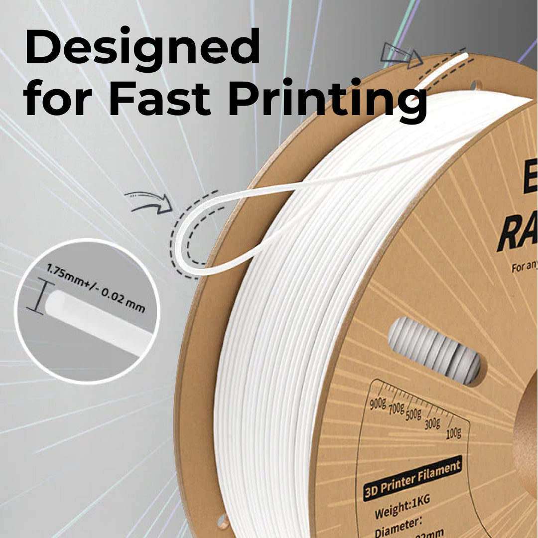 3D Printer Filament Elegoo Rapid PLA Plus Colored 1.75mm 1Kg