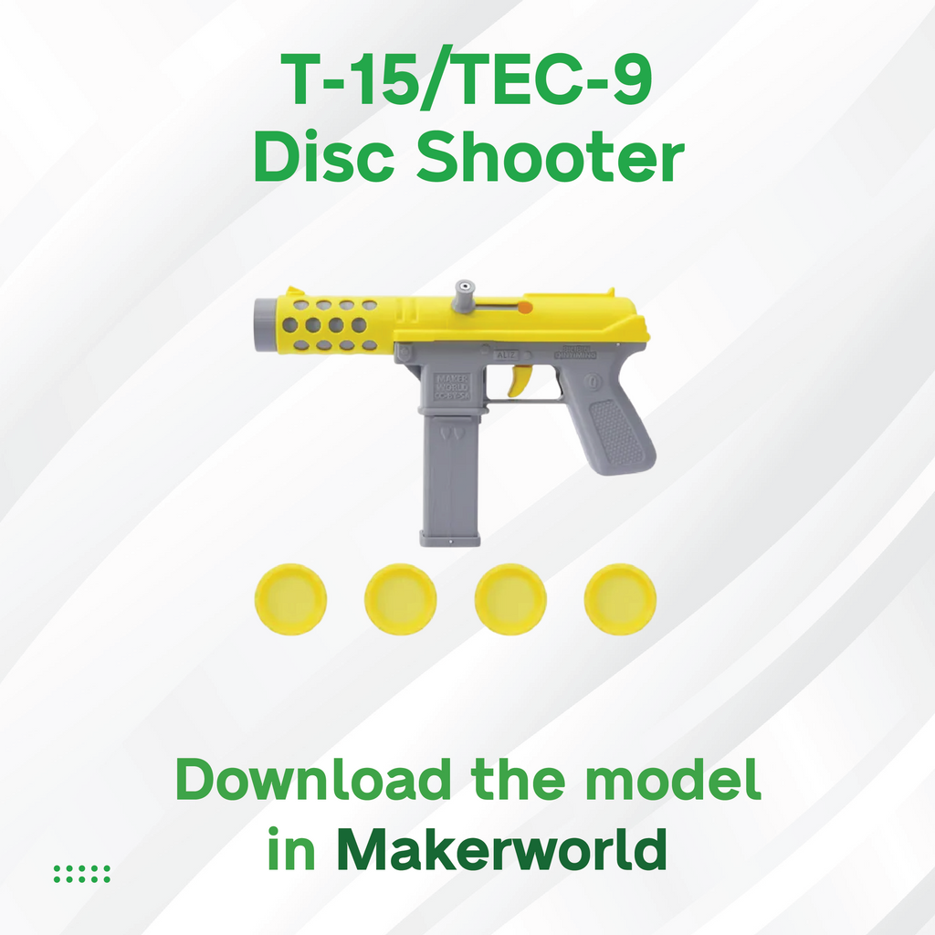 3D Maker's Supply Parts BambuLab TEC 9 Disc Shooter