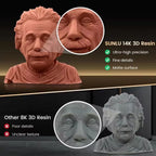 3D Printer RESIN SUNLU 14K ABS Like Excellent Toughness Tensile Strength with Ultra-High Precision 1Kg