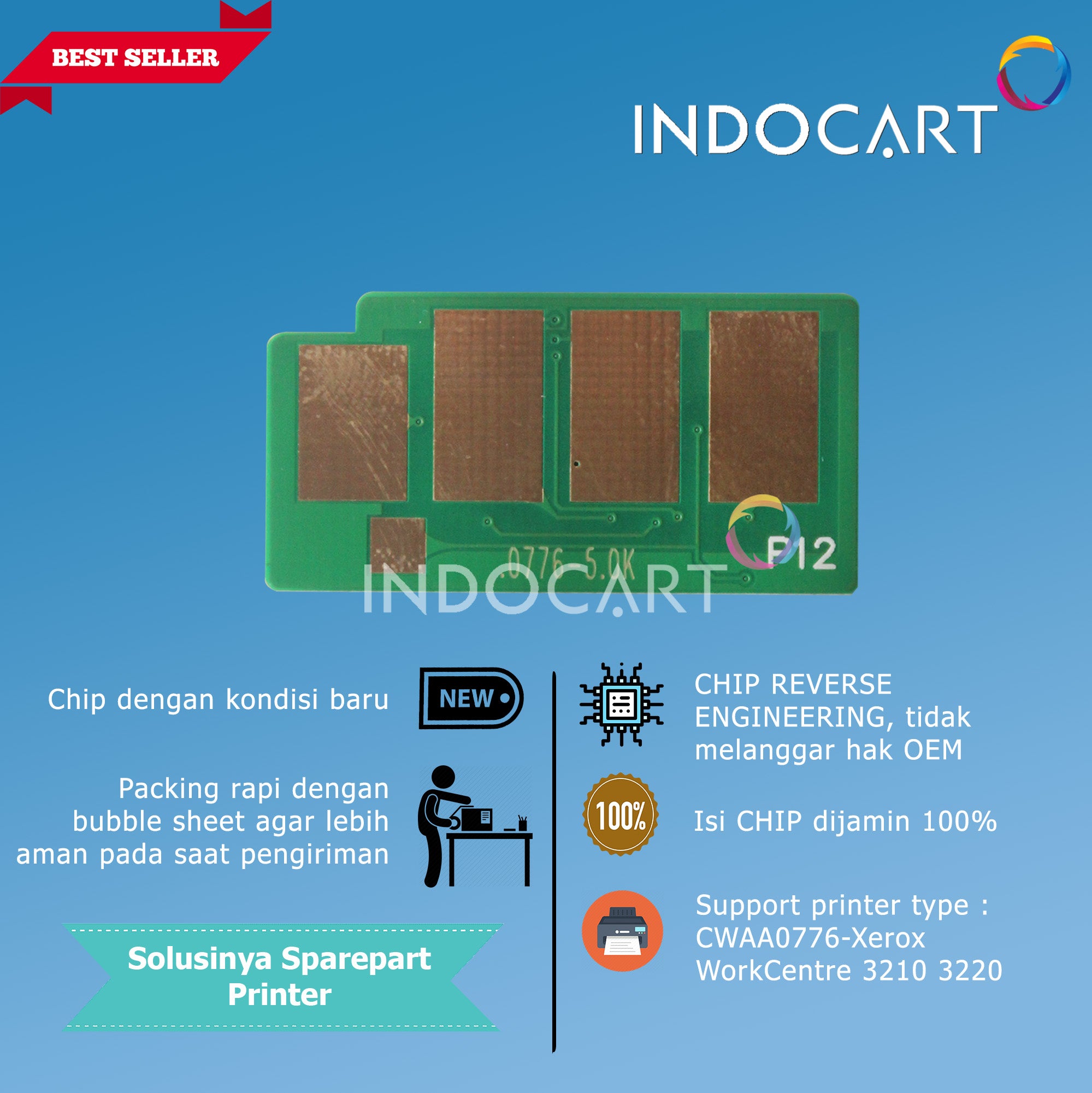 Chip CWAA0776-Xerox WorkCentre 3210 3220-5K