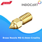 3D Printer Parts Creality OEM Brass Nozzle M6 0.4mm High Speed Creality Ender 7/5S1/3V3SE