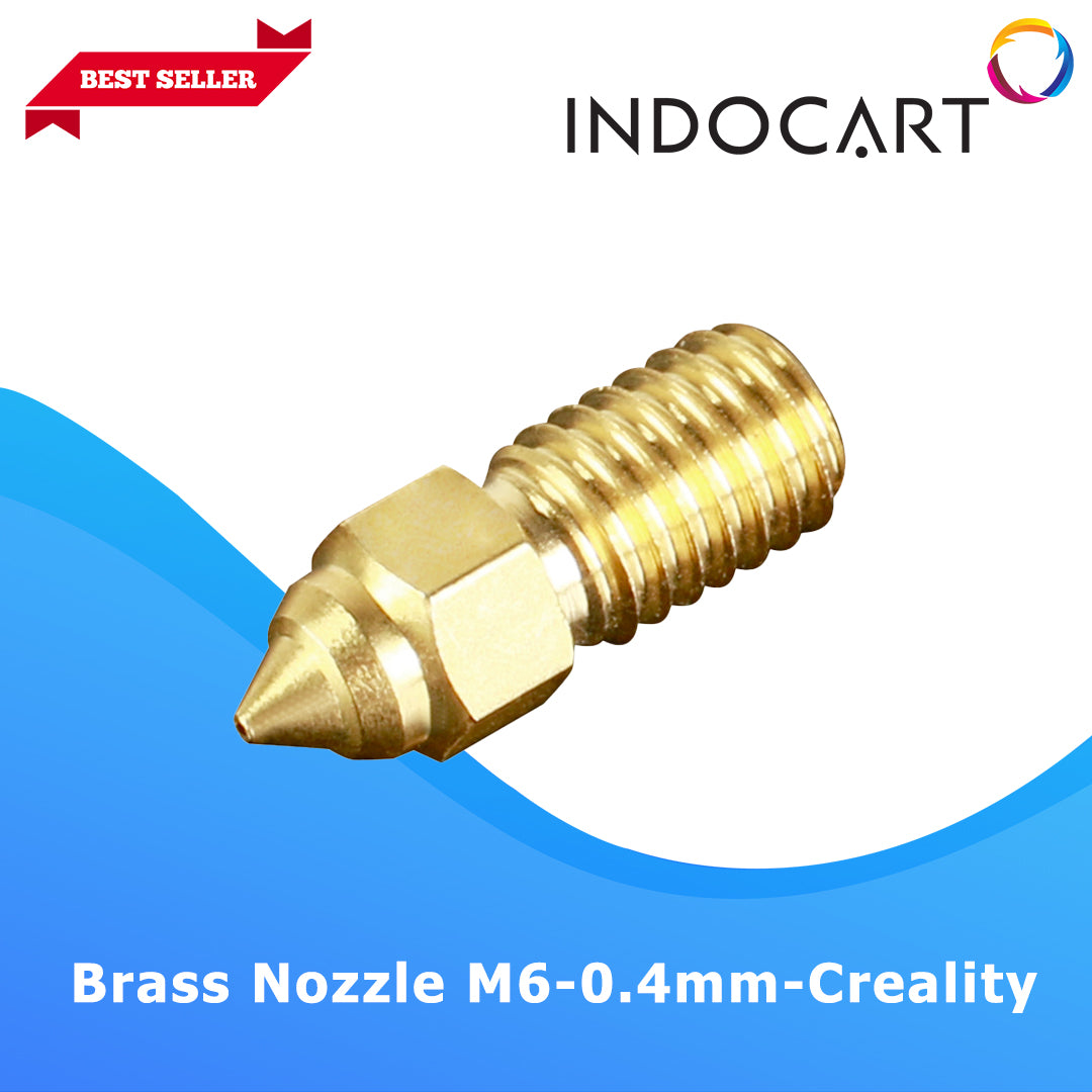 3D Printer Parts Creality OEM Brass Nozzle M6 0.4mm High Speed Creality Ender 7/5S1/3V3SE