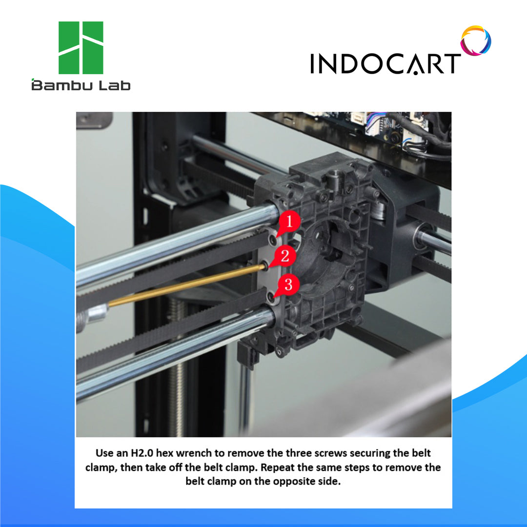 3D Printer Parts BambuLab Toolhead Carriage BambuLab P2S