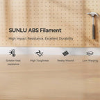 3D Printer Filament SUNLU ABS Strong and Durable Filament 1.75mm 1Kg