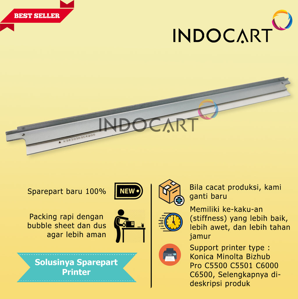 Wiper Blade Kuroki-Konica Minolta Bizhub Pro C65 C5500 C5501 C6000 PRESS C6000 C7000 C70