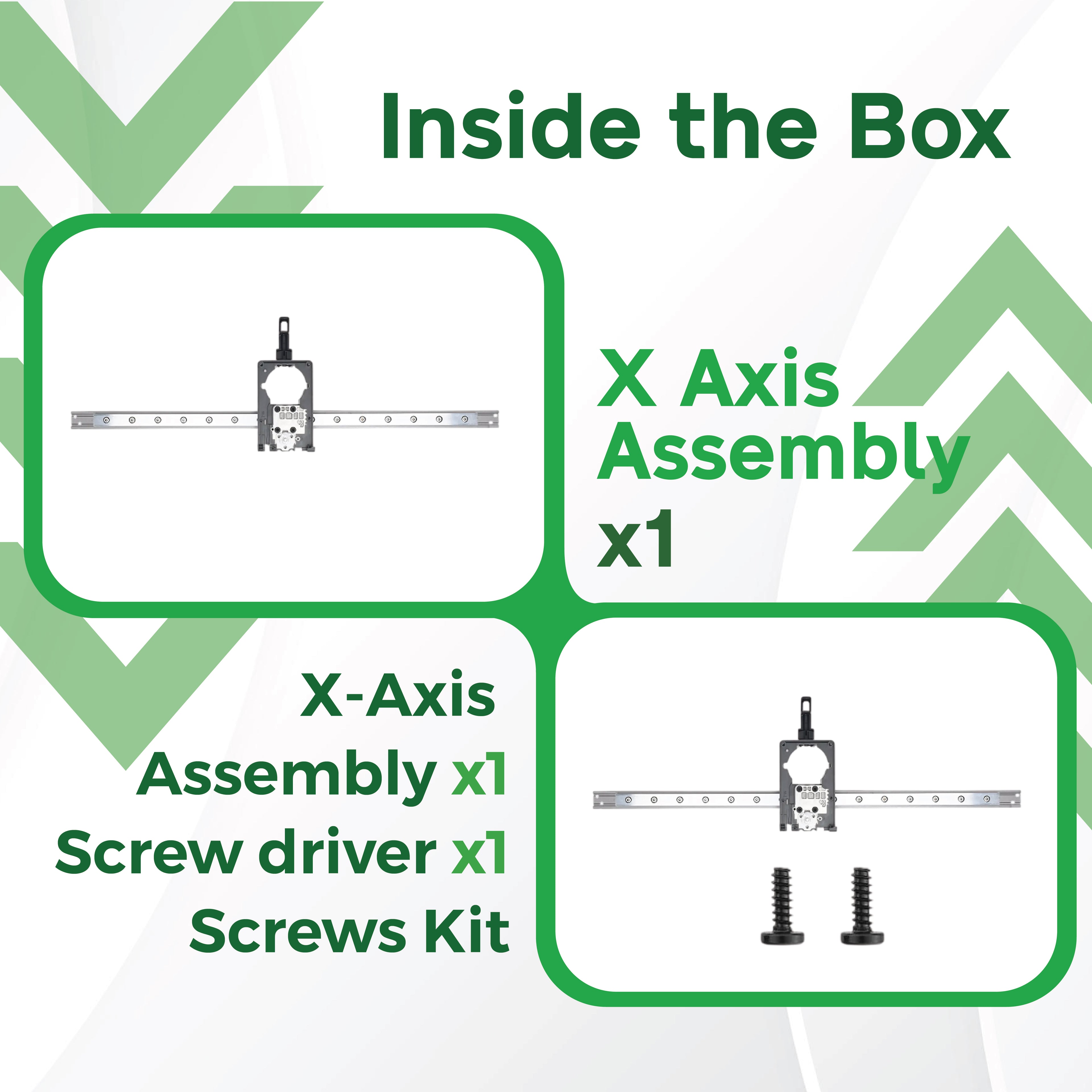 3D Printer Parts BambuLab X Axis Assembly BambuLab H2S