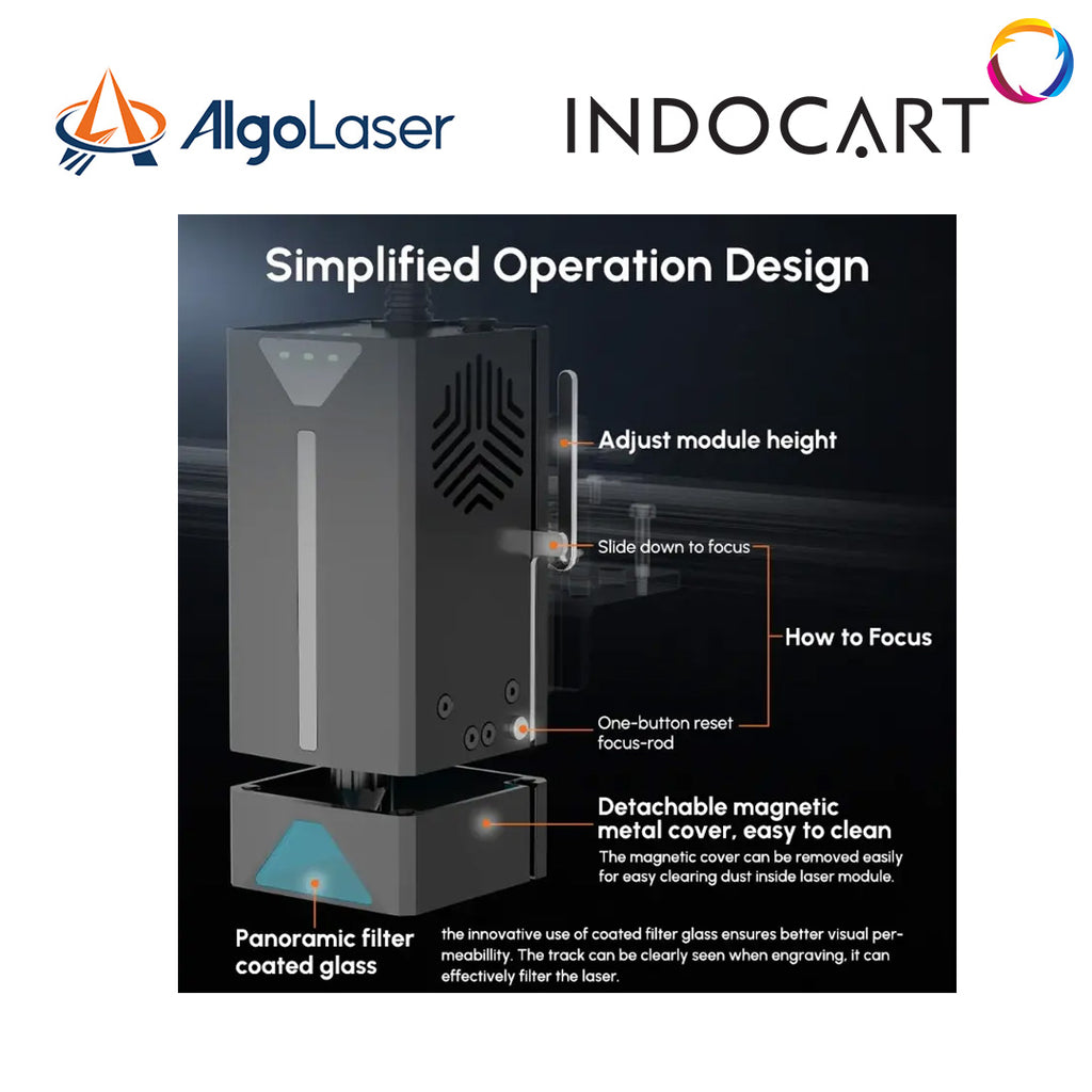 Laser Engraver/Cutter Parts AlgoLaser Smart Laser Modules 22W High Precision Upgrade
