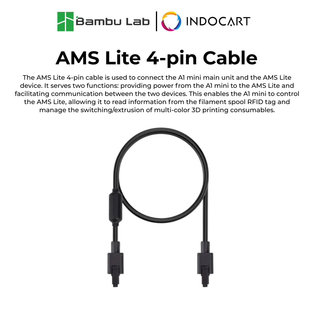 3D Printer Parts BambuLab AMS Lite 4 Pin Cable