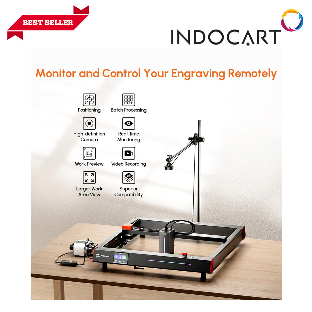 Upgrade Kit Laser Engraver/Cutter Parts AlgoLaser Smart Camera Set with 500W High Definition Camera