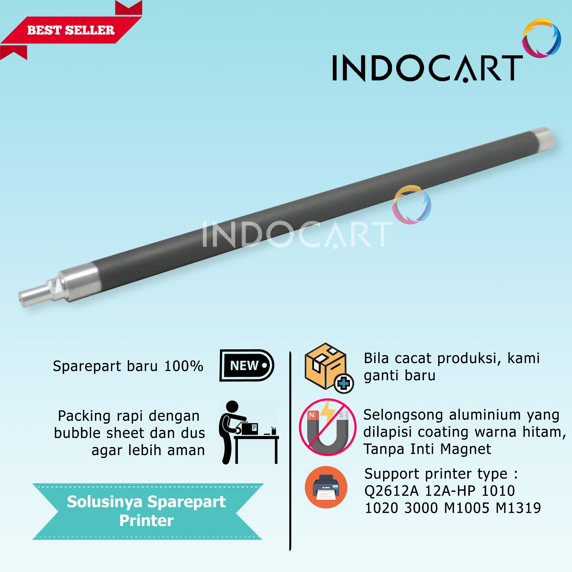 Magnet Roller Sleeve CRG 303 306-Canon LBP 2900 3000 MF-6500