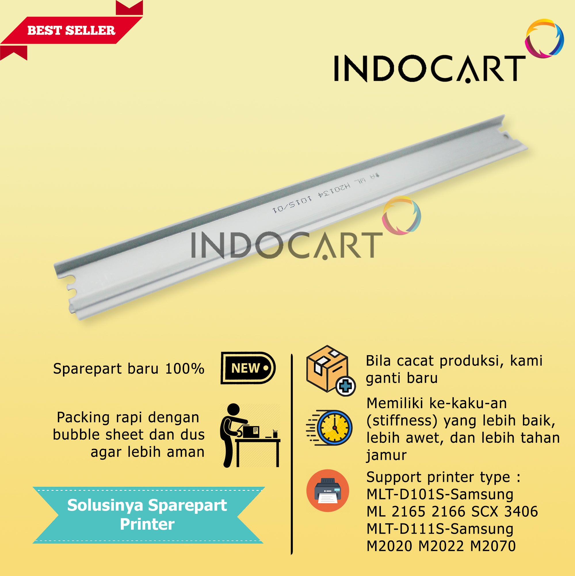 Wiper Blade MLT-D101S D111S-Samsung ML 2165 2166 M2020 M2022 M2070 SCX 3406