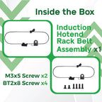 3D Printer Parts BambuLab Induction Hotend Rack Belt Assembly BambuLab H2C