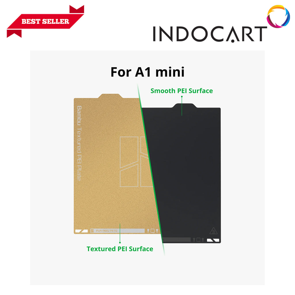 3D Printer Parts BambuLab BuildPlates Dual Texture PEI Plate BambuLab A1 Mini