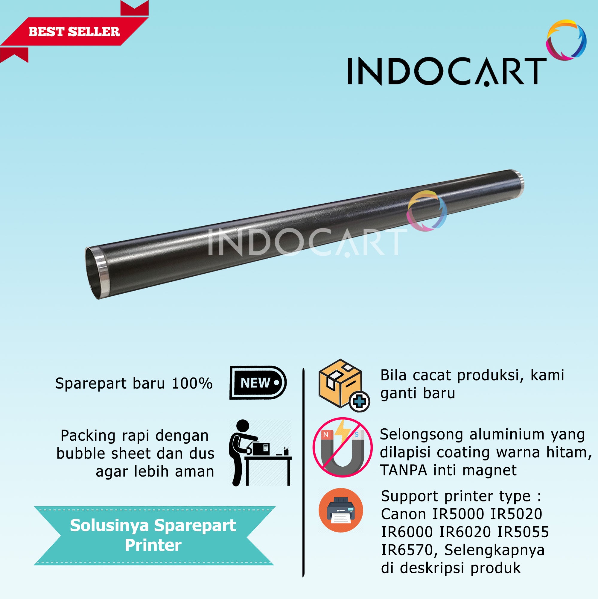Magnet Roller Sleeve NPG-27 GPR-17-Canon IR 5070 5570 6570