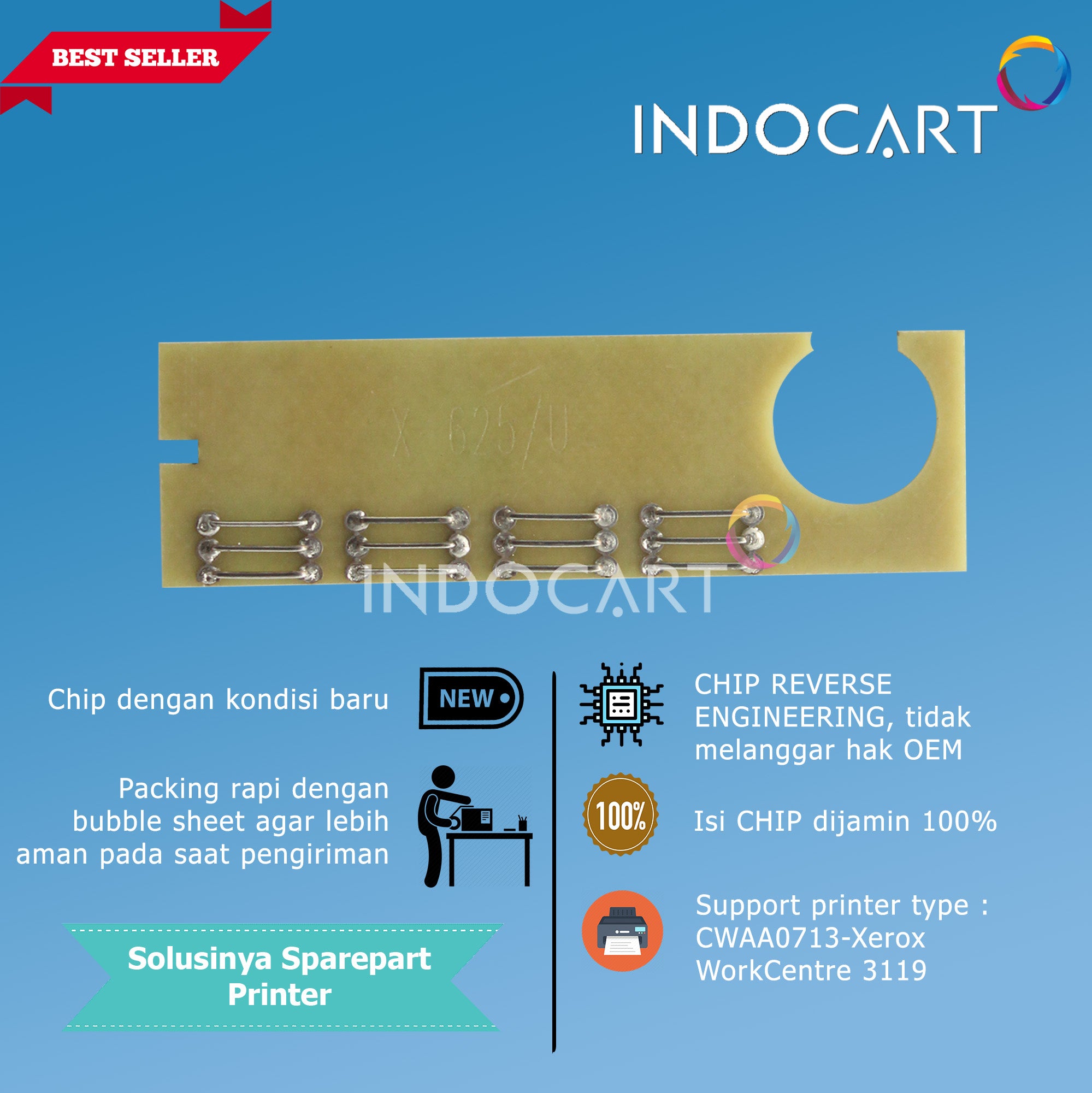 Chip CWAA0713-Xerox WorkCentre 3119-3K