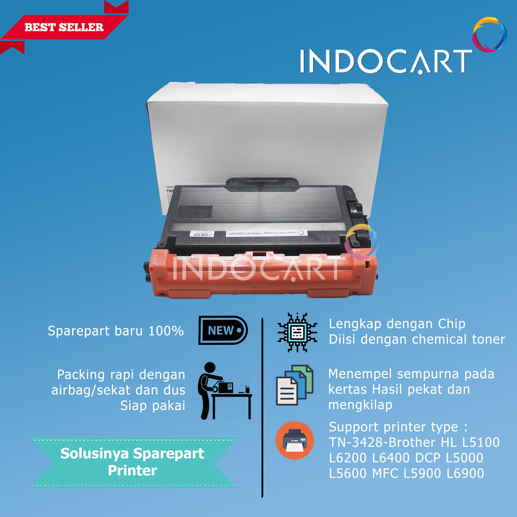 Toner Cartridge Compatible TN-3428-HL L5100 L6200 L6400 DCP L5000 L5600 MFC L5900 L6900