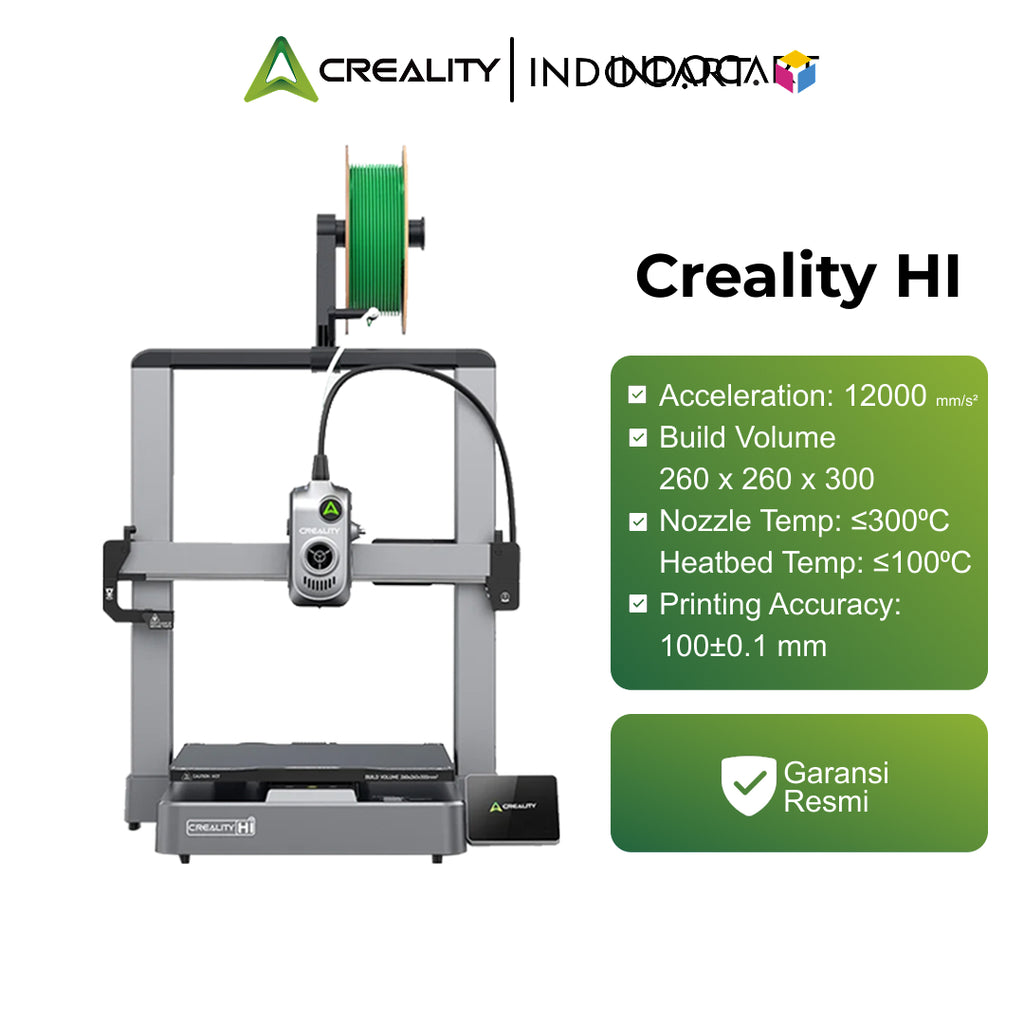 3D Printer Creality Hi Dual Lead Screws 3D Printer with Auto Bed Leveling & X-Axis Tilt Reduction