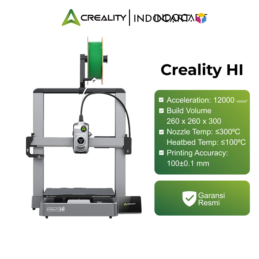 3D Printer Creality Hi Dual Lead Screws 3D Printer with Auto Bed Leveling & X-Axis Tilt Reduction