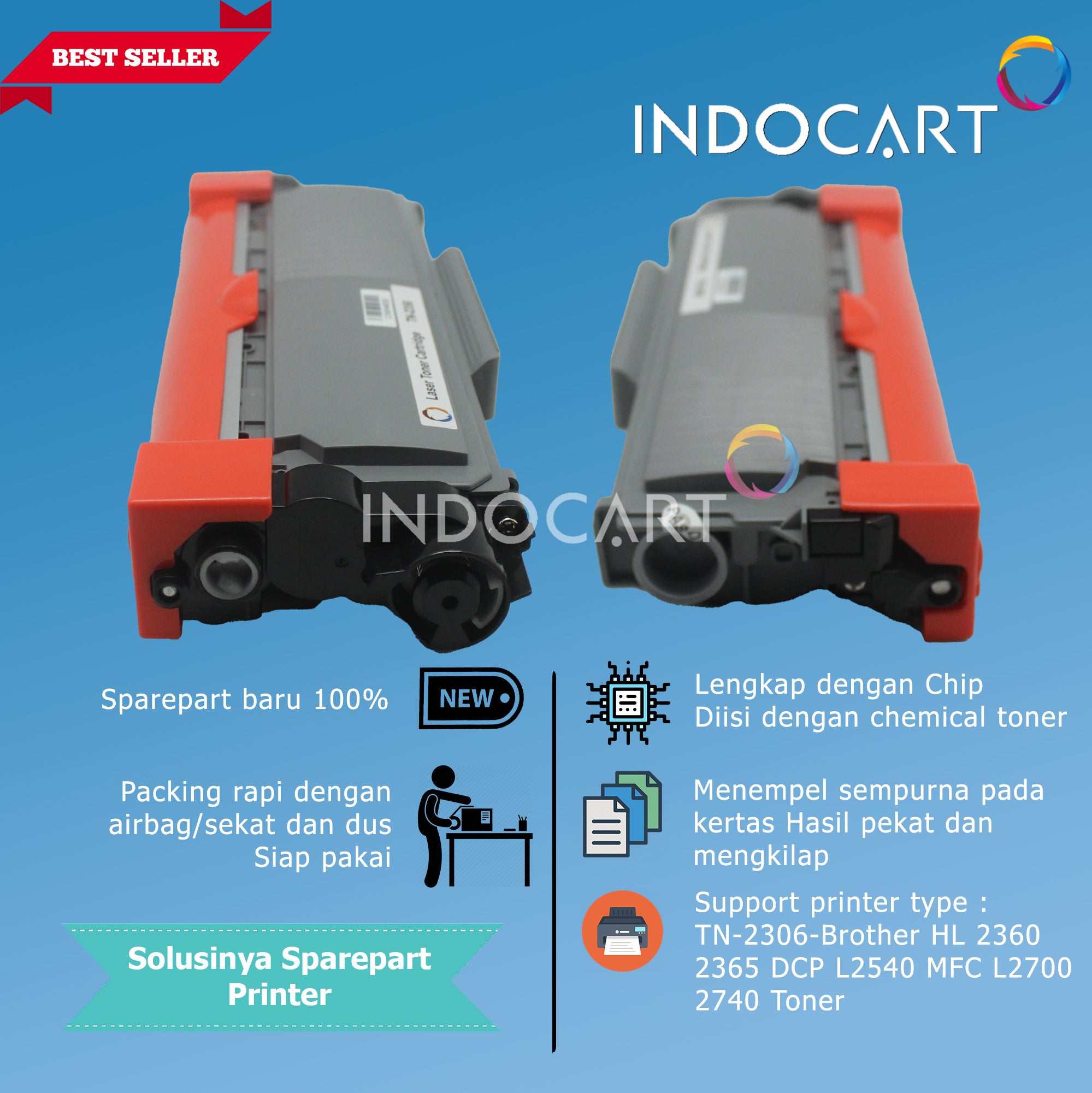 Toner Cartridge Compatible TN-2356-HL L2360 L2365 DCP L2540 MFC L2700 2740
