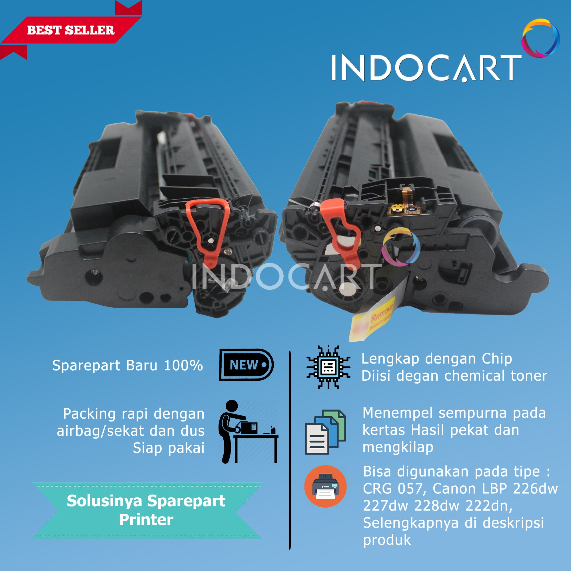 Toner Cartridge Compatible CRG 057-Canon LBP 221 223 224 226 227 228 222 223 225 228 MF 442 443 445 447 448 446 449