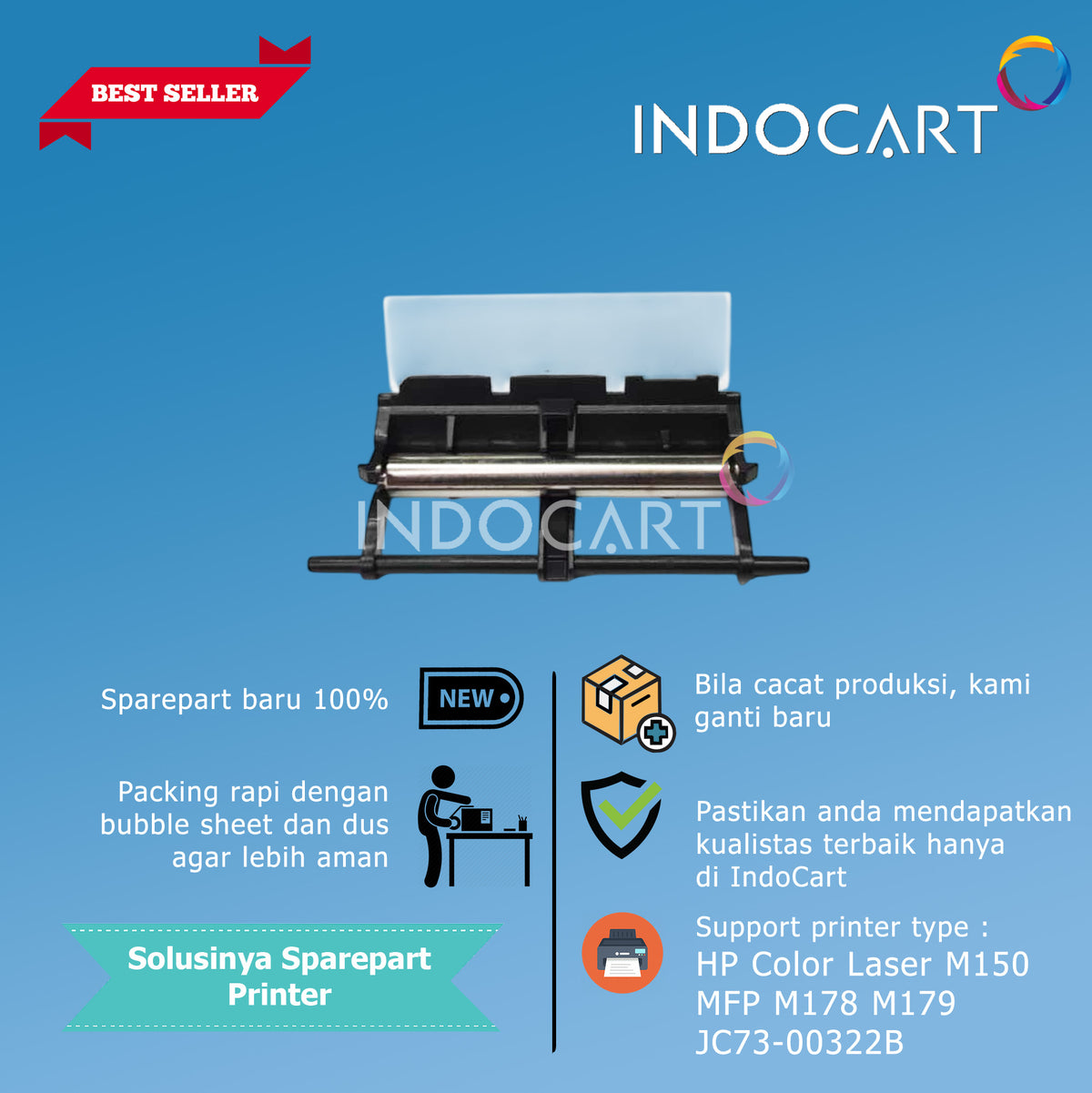Separation Pad-HP Color Laser M150 MFP M178 M179 JC73-00322B