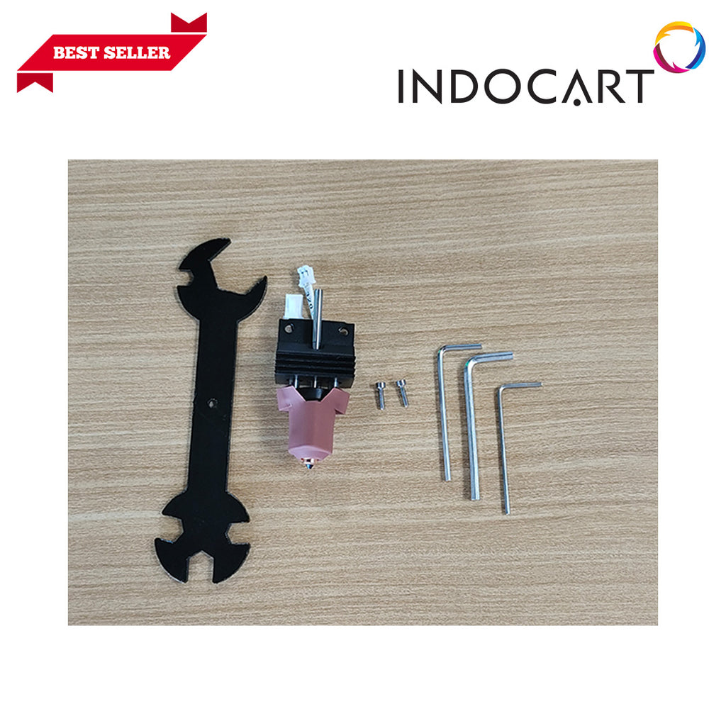3D Printer Parts Creality Compatible Quick Swap Hotend Kit Brown Ceramic Heating Block with Heat Sink Creality K1C/K1/K1Max