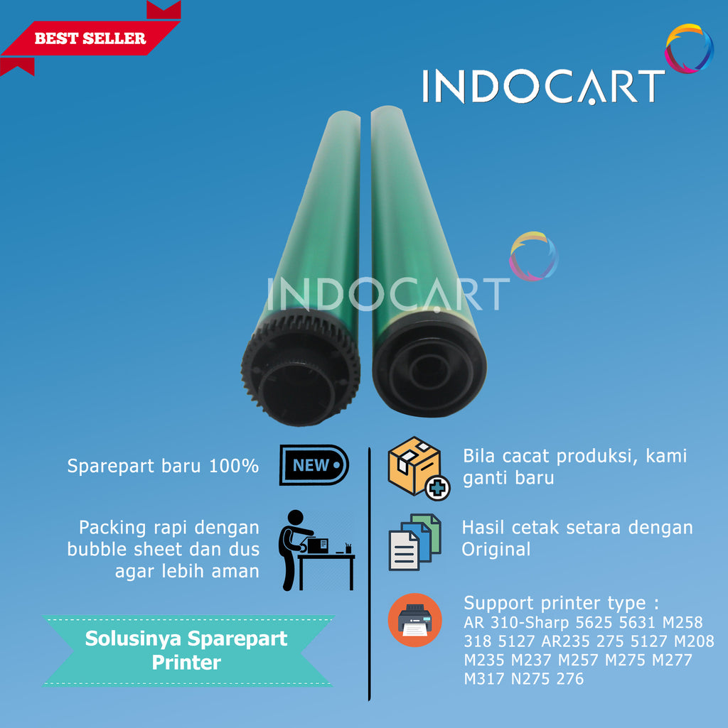 OPC Drum Glossy AR 310 MX 237-Sharp AR 235 237 275 5127 5625 5631 6020 6023