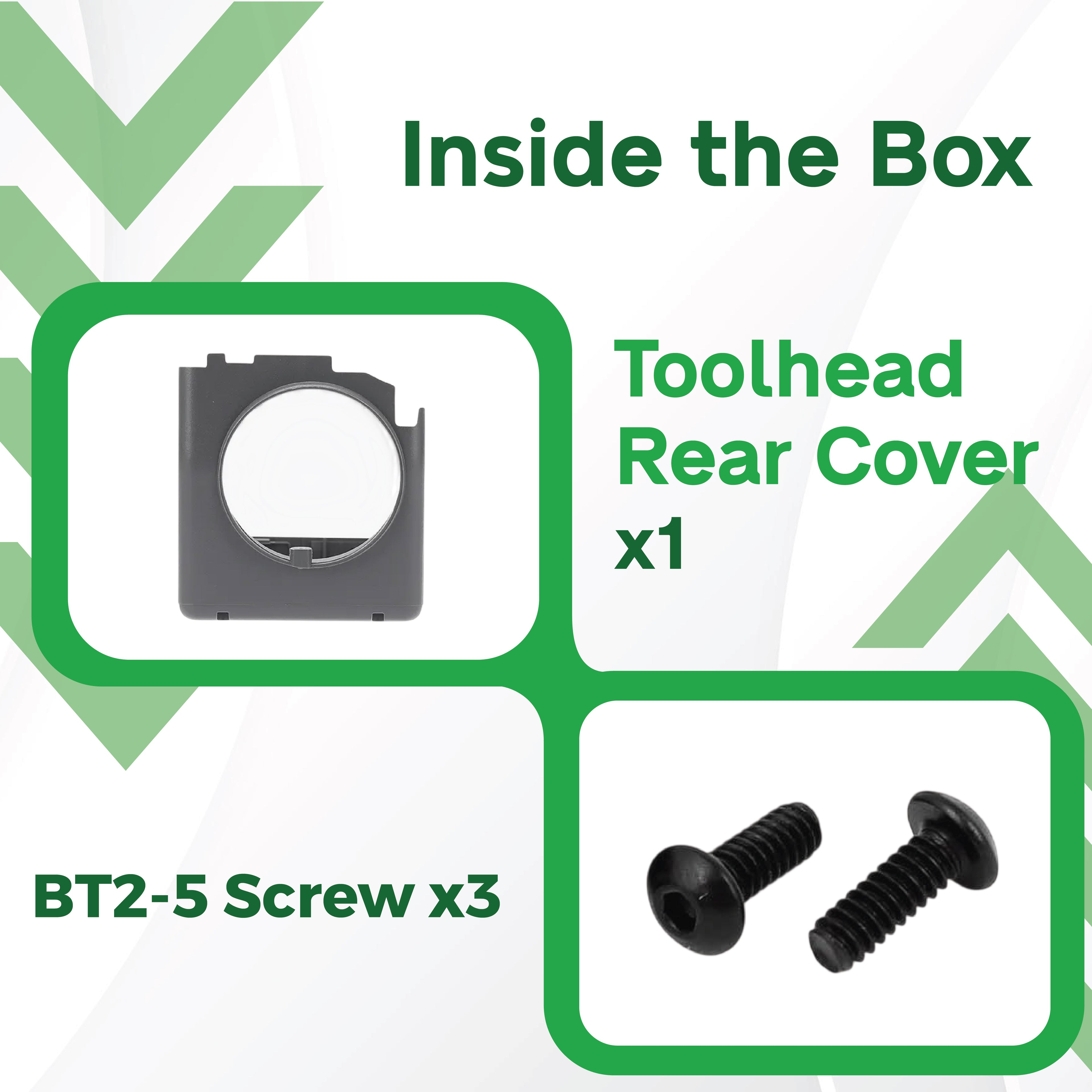 3D Printer Parts BambuLab Toolhead Rear Cover BambuLab H2S