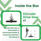 3D Printer Parts BambuLab Extruder Gear Assembly BambuLab H2S