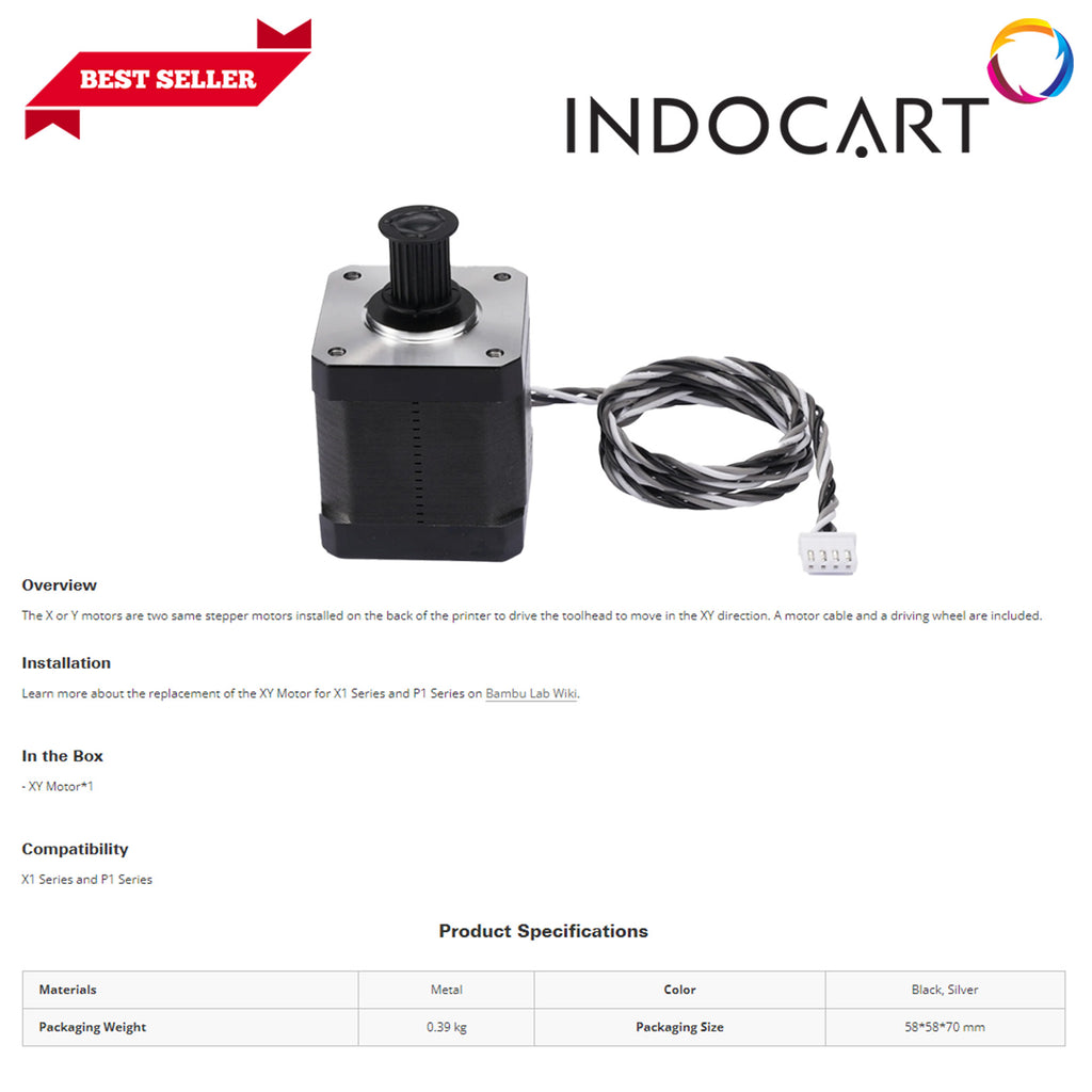 3D Printer Parts BambuLab XY Motor X1 Series